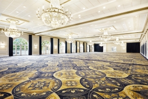 empty grand ballroom venue